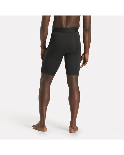 Reebok Black Id Train Compression Shorts for men