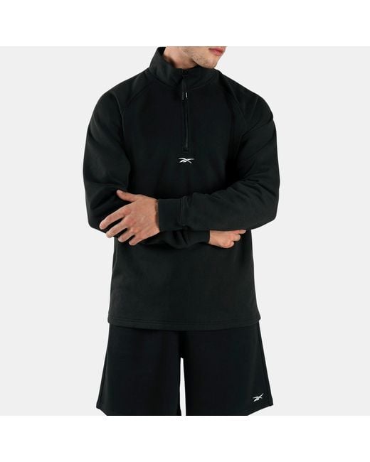 Reebok Black Rbk.B Ft Oh Half Zip
