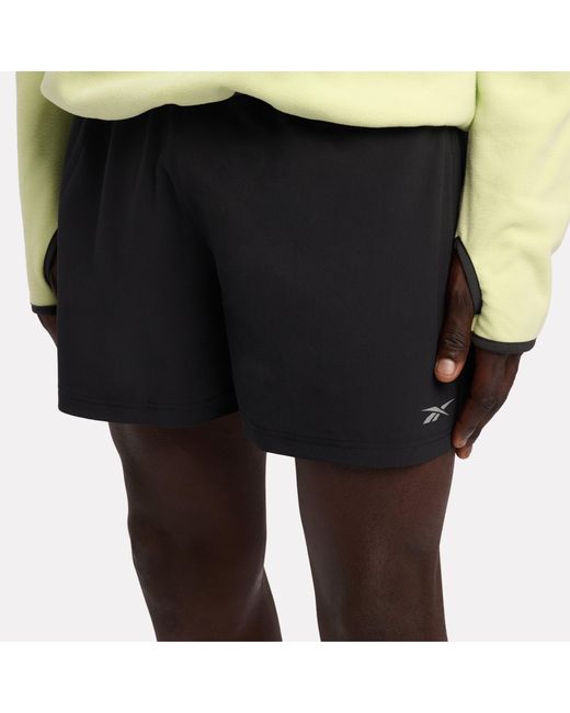 Reebok Black Id Train 5" 2-In-1 Shorts