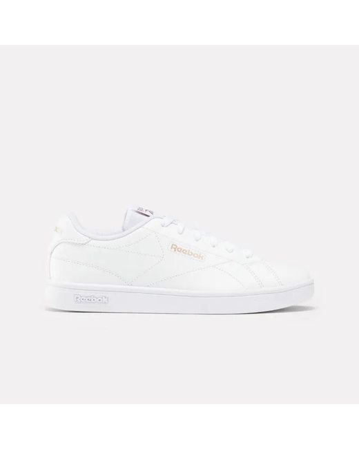 Reebok White Court Clean Sneakers