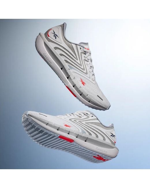 Reebok White Floatzig Tread Running Shoes