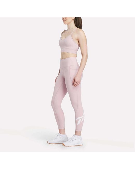 Reebok Natural Strappy Sports Bra