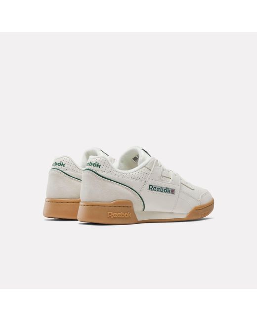 Reebok White Workout Plus Trainers