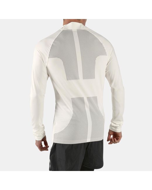 Reebok White Athlete Flex Quarter Zip