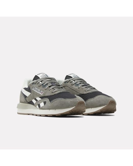 Reebok Gray Classic Nylon 89 Trainers
