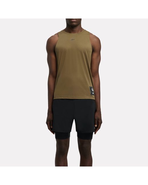 Reebok Green Id Basketball Tank