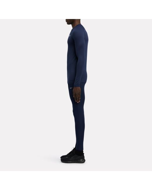 Reebok Id Train Compression Tights, Afmeting in het Blue voor heren