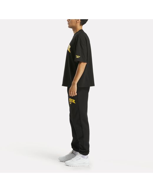 Reebok Black Varsity High Density T-Shirt
