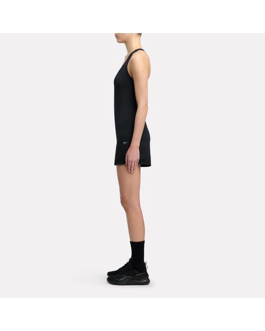 Reebok Black Rbk-Chill Elastic Strap Tank