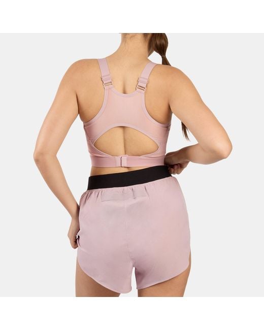Reebok Pink Lux High Impact Sports Bra