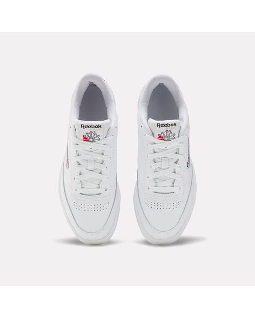Reebok White Club C 85 Sneakers for men