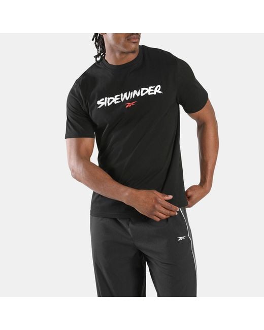 Reebok Black Id Football Sidewinder T-Shirt