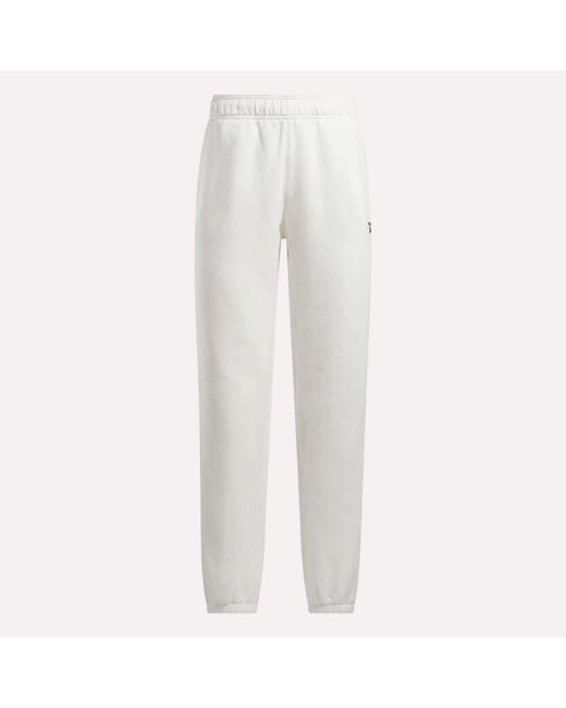 Reebok White Medium Vector Sweatpants
