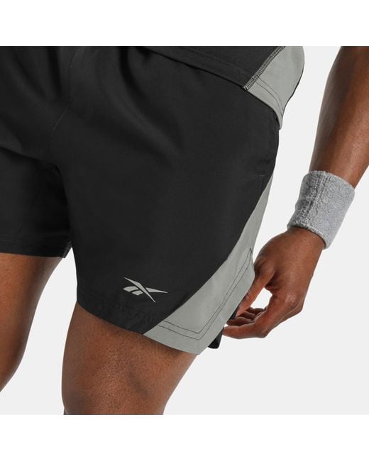 Reebok Black Id Run 5" Shorts