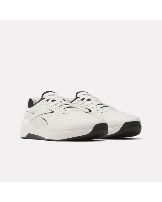Reebok White Nano X5 Edge Training Shoes