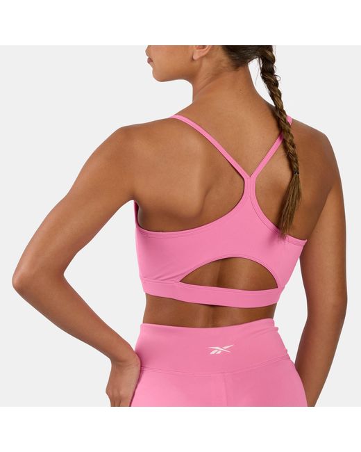 Reebok Red Kendal Core Strappy Sports Bra