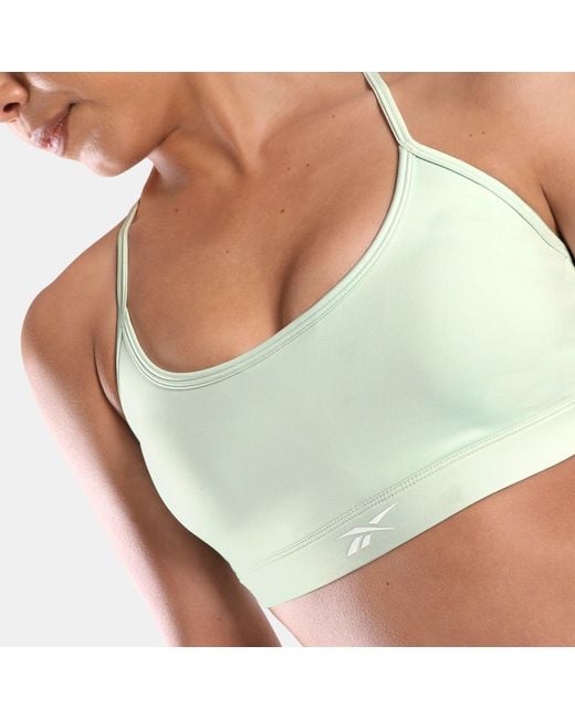 Reebok Green Kendal Core Strappy Sports Bra