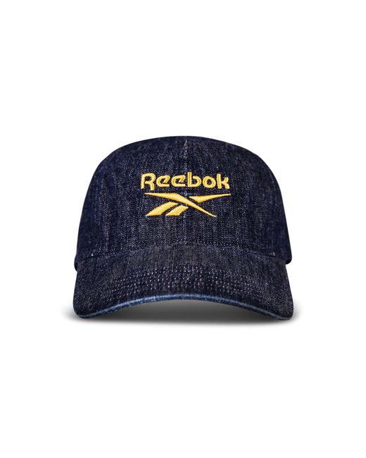 Reebok Blue Denim Logo Cap