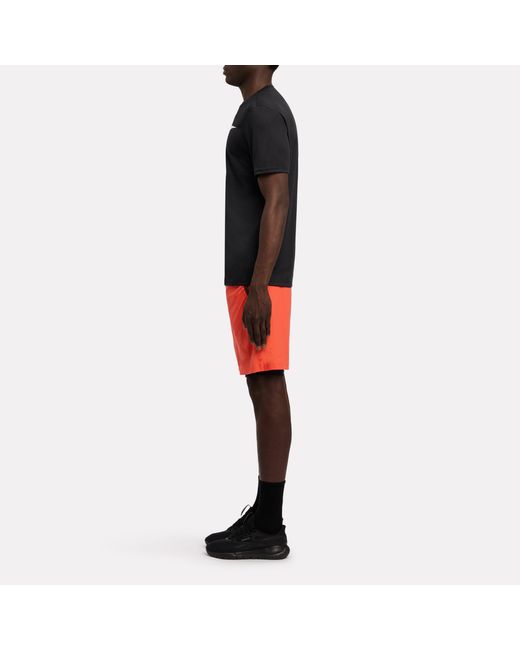 Reebok Black Running Logo Tech T-Shirt