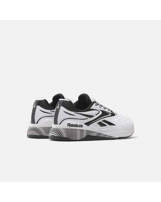 Reebok White Nano X5 Edge Training Shoes