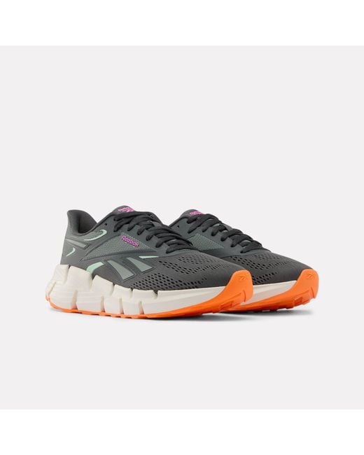 Reebok Gray Zig Dynamica 6 Running Shoes