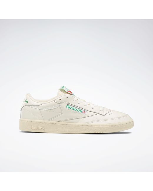 Reebok Club C 85 Vintage Sneakers, Topchalk/Paperwhite/Glen_Green
