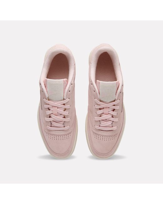 Reebok Pink Club C 85 Sneakers