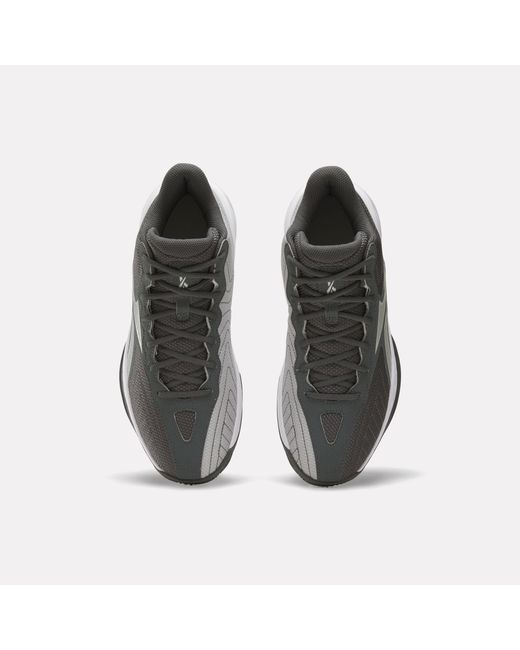 Reebok Gray Press Basketball Shoes