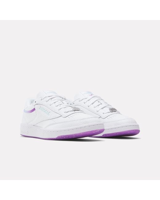 Reebok White Bravo X Club C Sneakers