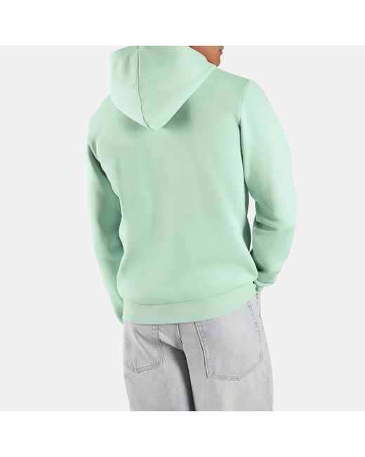 Reebok Green Noah Small Logo Hoodie for men