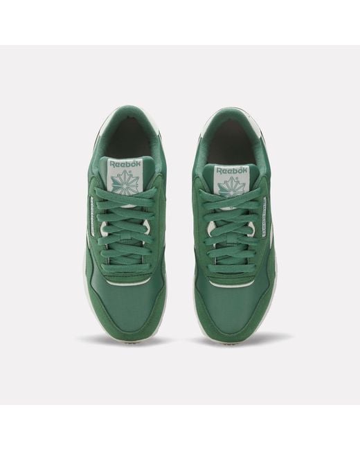 Reebok Green Classic Nylon Trainers