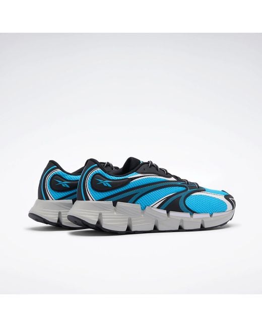 Reebok Blue Zig Hypnotica Running Shoes