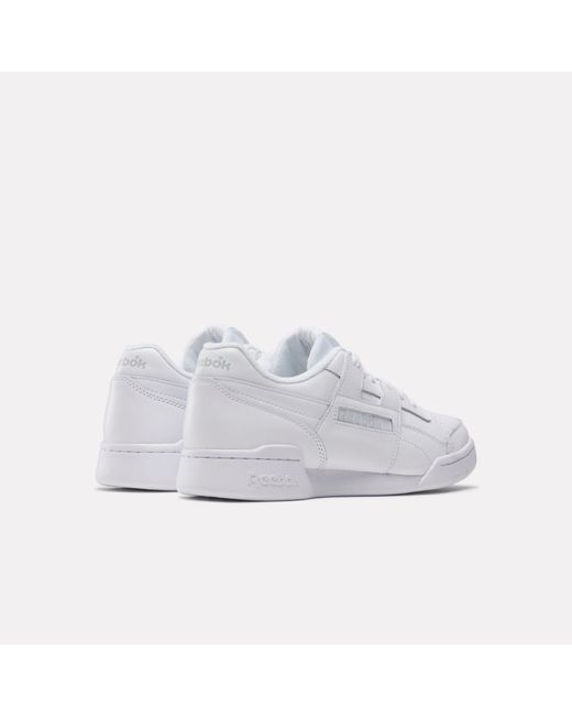 Reebok White Workout Plus Trainers