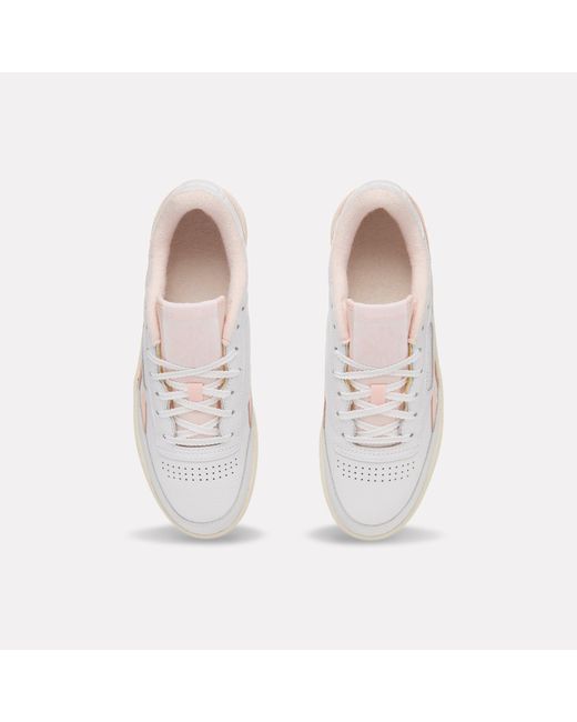 Reebok White Club C Revenge Sneakers