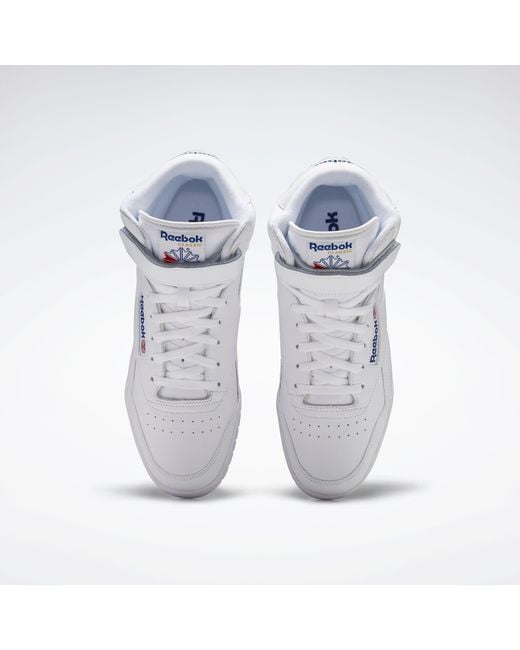Reebok White Exofit Hi Sneakers