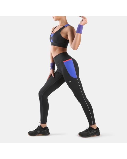 Reebok Black Rbk Lab Sports Bra