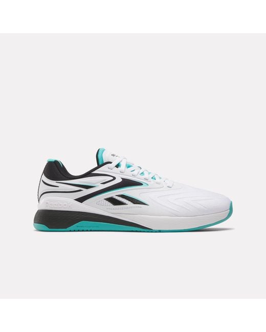Reebok White Nano X5 Edge Training Shoes