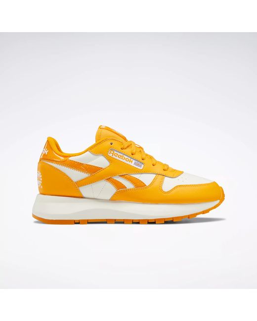 Reebok Yellow Popsicle Classic Leather Sp Shoes