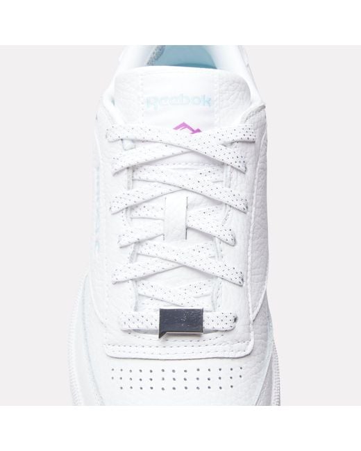 Reebok White Bravo X Club C Sneakers