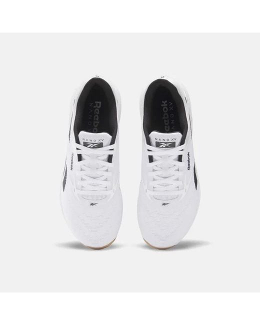 Reebok White Nano X5 Training Shoes
