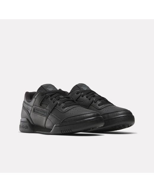 Reebok Black Workout Plus Trainers