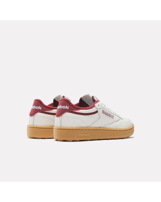 Reebok White Club C Golf Shoes