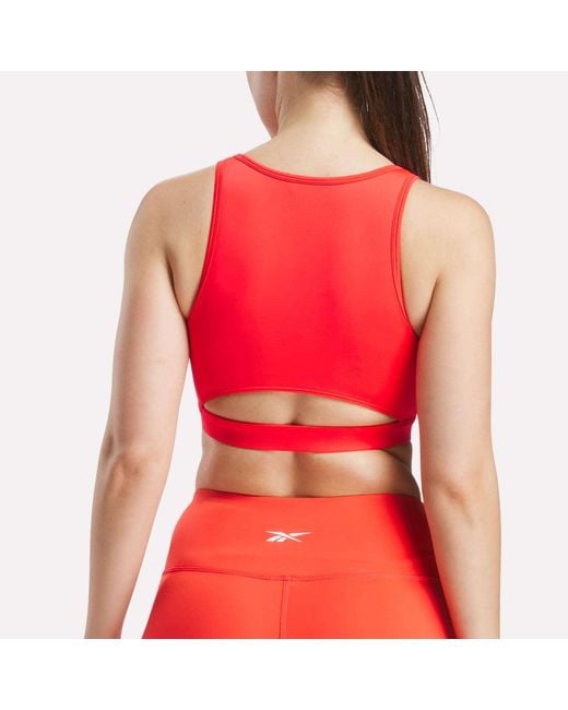 Reebok Red Core High-Impact Bra