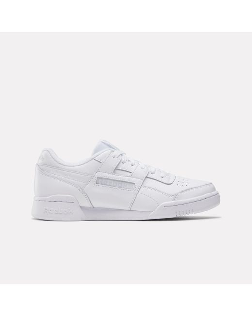 Reebok White Workout Plus Trainers