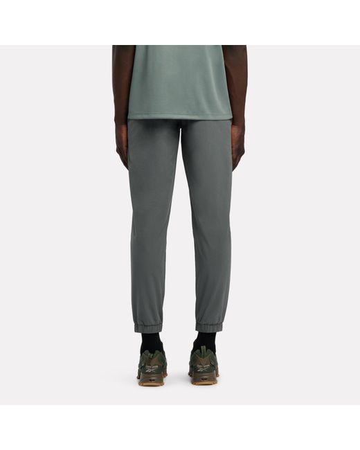 Reebok Gray Id Train Woven Jogger Pants for men