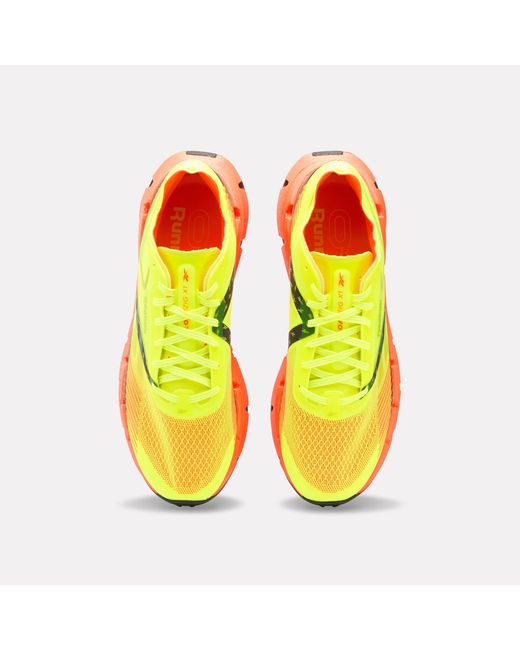 Reebok Yellow Floatzig X1 Running Shoes