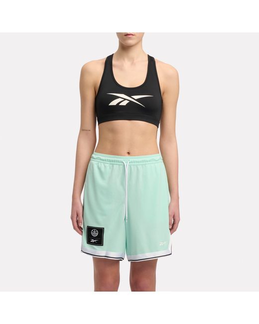 Reebok Green Id Train Racerback Sports Bra