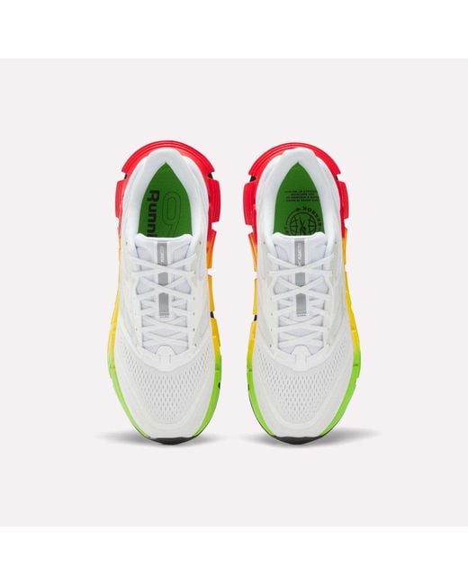 Reebok Yellow Floatzig 2 Solemates Running Shoes for men