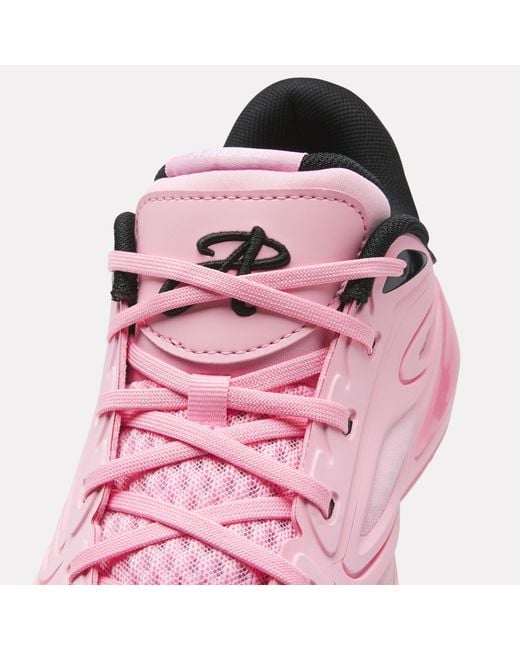 Reebok Pink Angel Reese 1 Basketball Shoes
