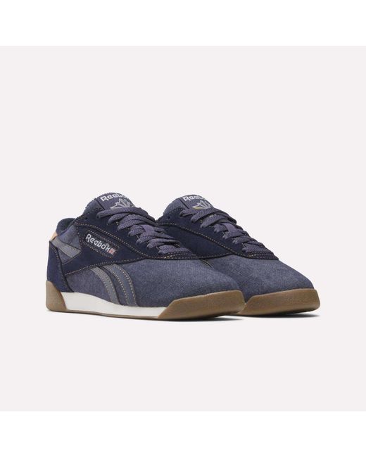 Reebok Blue Freestyle Lo Trainers